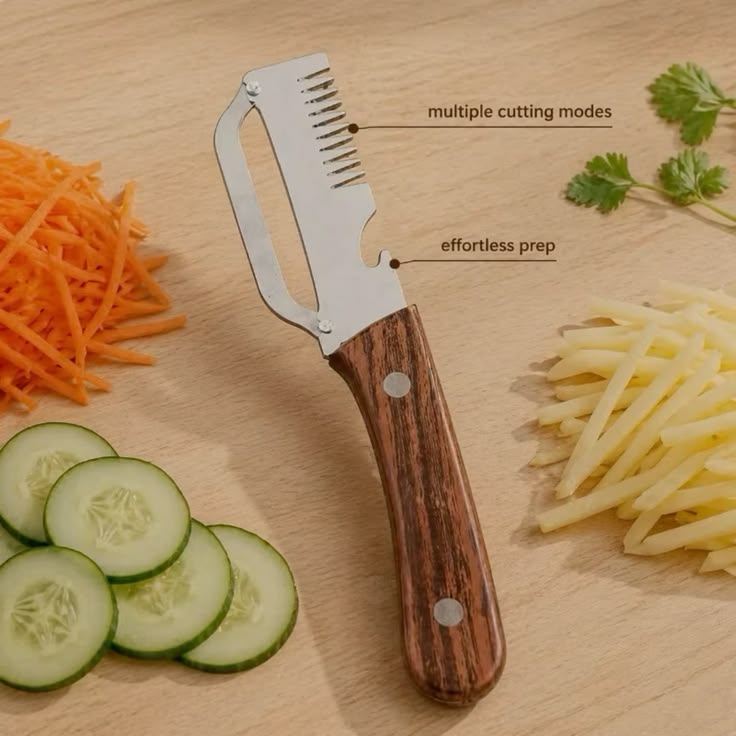 5-in-1 Multipurpose Vegetable Peeler